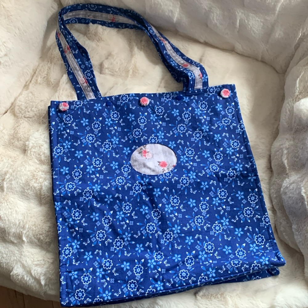 Fabric Tote - Flower Design
